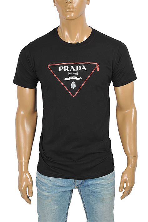 prada dress shirt men|prada men' s t shirts.